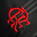Camisa Retrô Flamengo III manga longa 19/20 - Adidas Masculina - Preta com detalhes em vermelho