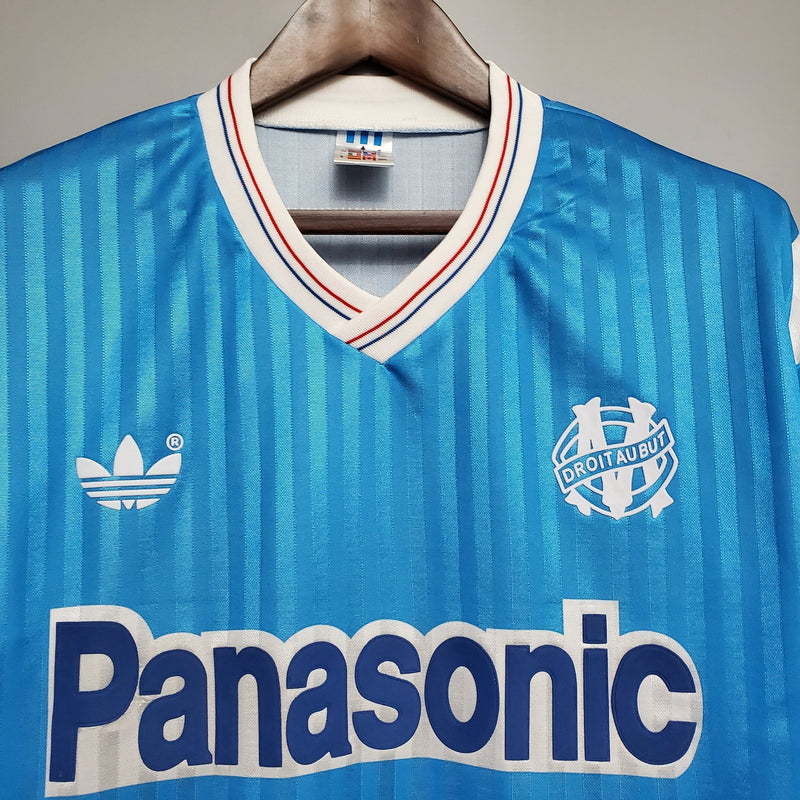 Camisa Olympique de Marseille Reserva 90/91 - Versão Retro