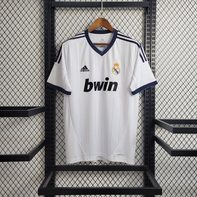 Camisa Real Madrid Branca Home 12/13 - adidas