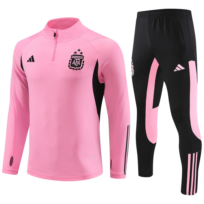 Conjunto Treino Argentina 23/24 - Adidas Rosa