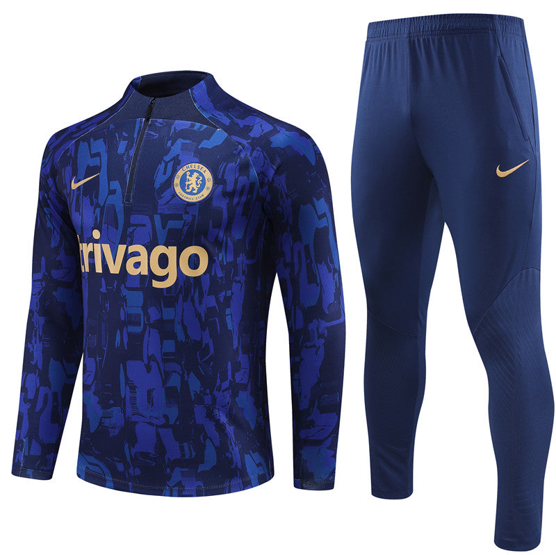 Conjunto Treino Chelsea 23/24 - Nike Azul