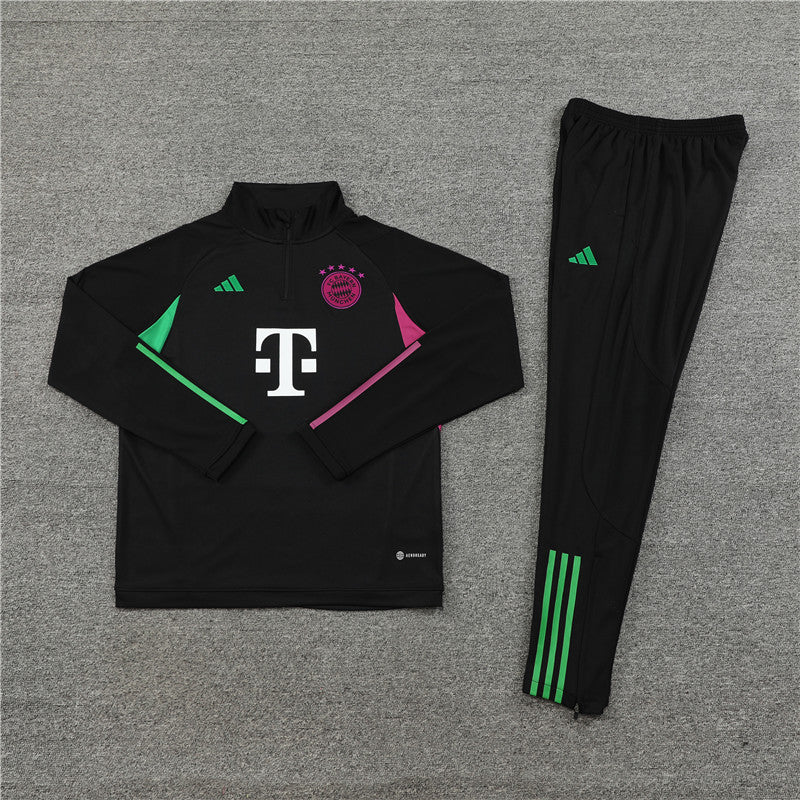 Conjunto Treino Bayern De Munique 23/24 - Adidas Preta