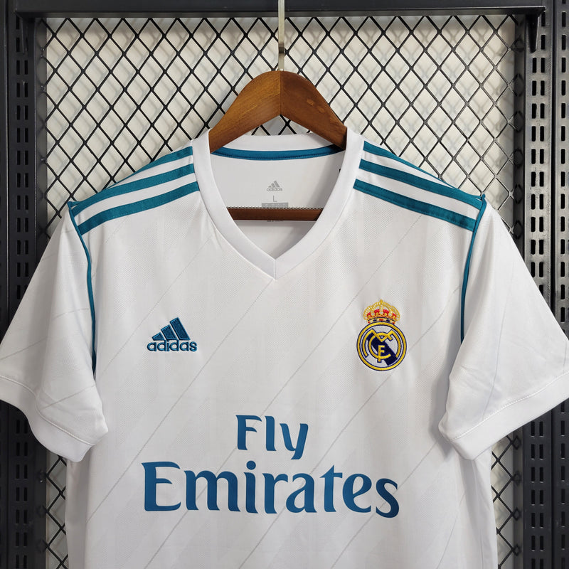 Camisa Real Madrid Branca 17/18 - adidas