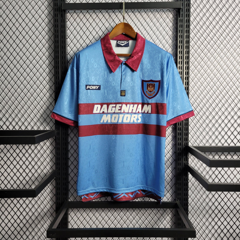 Camisa West Ham Reserva 95/97 - Versão Retro