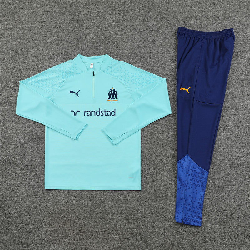 Conjunto Treino Olympique de Marseille 23/24 - Puma Verde