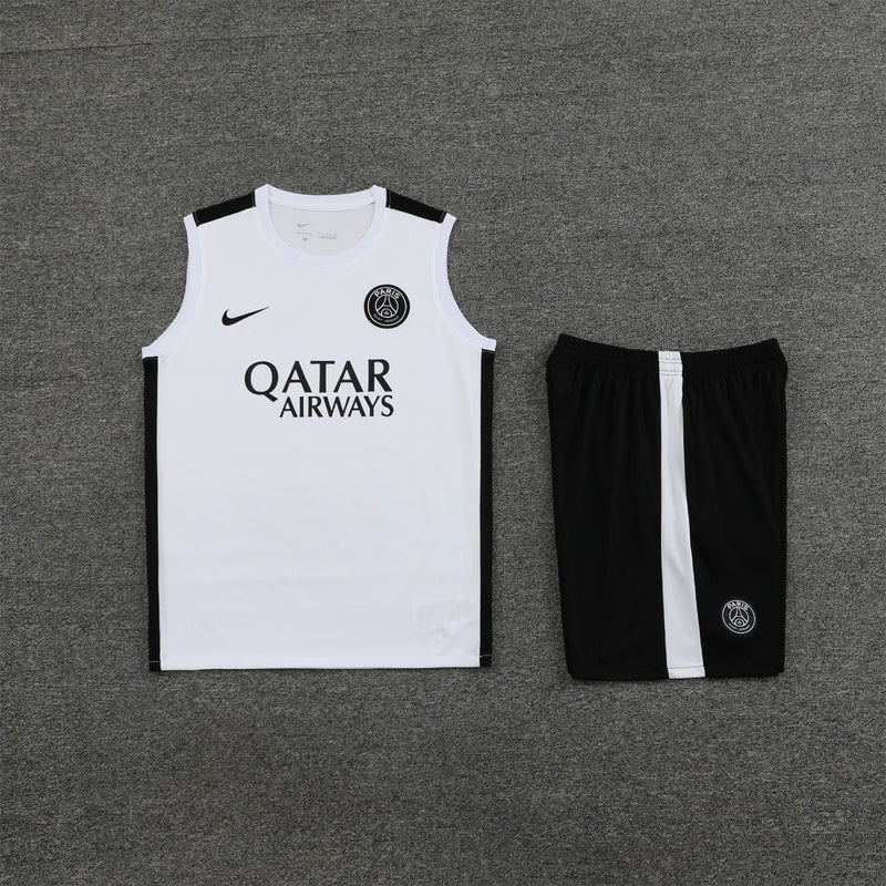 Kit Treino Psg Branco 23/24 - Nike Masculina