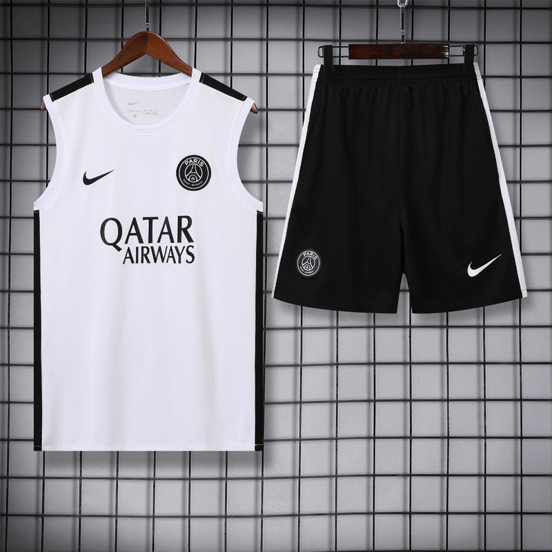 Kit Treino Psg Branco 23/24 - Nike Masculina