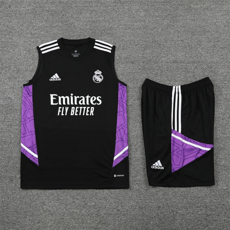 Kit Treino Real Madrid Preto 23/24 - Nike Masculina