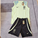 Kit Treino Brasil Verde 23/24 - Nike Masculina