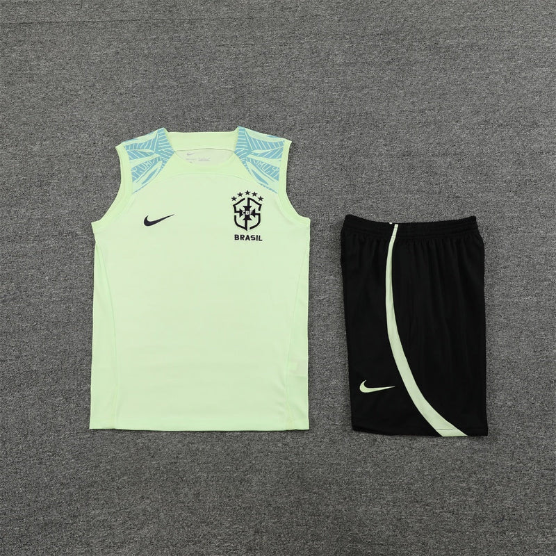 Kit Treino Brasil Verde 23/24 - Nike Masculina