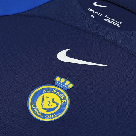 Kit Treino Al Nassr Azul 23/24 - Nike Masculina