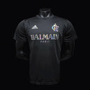Camisa flamengo edição especial balmain adidas masculina preta