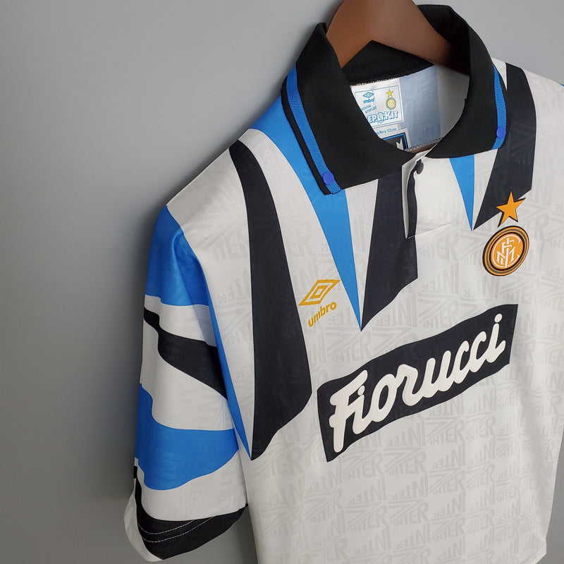 Camisa Inter de Milão Reserva 92/93 - Versão Retro