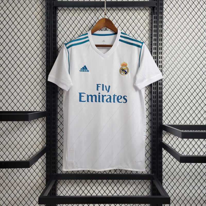 Camisa Real Madrid Branca 17/18 - adidas