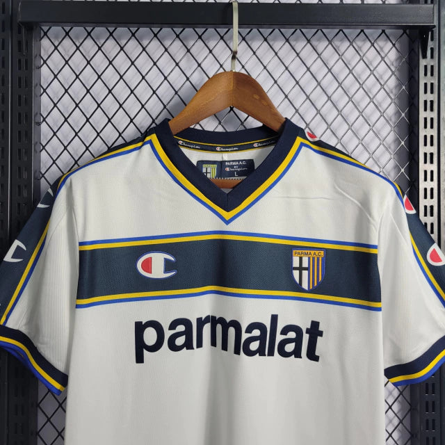 Camisa Parma Away (2) 2002/03 Champion Retrô Masculina