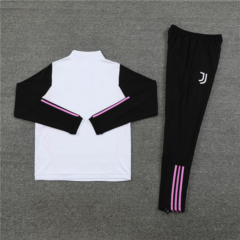 Conjunto Treino Juventus 23/24 - Adidas Branco