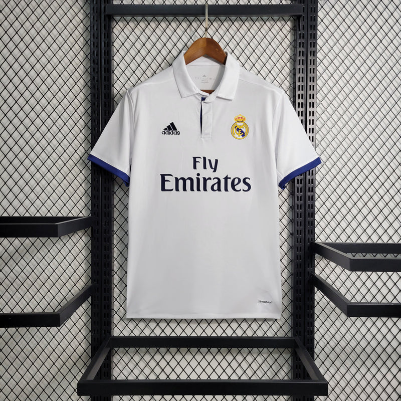 Camisa Real Madrid Branca 16/17 - adidas