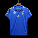 Camisa Palmeiras Retrô 14/15 Torcedor Masculina - Azul