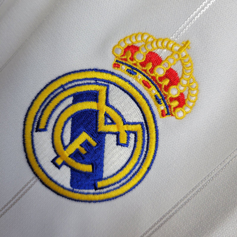 Camisa Real Madrid Branca Home 12/13 - adidas