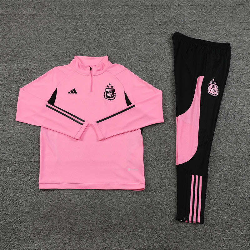 Conjunto Treino Argentina 23/24 - Adidas Rosa