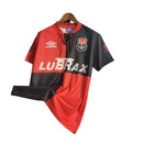 Camisa Retrô Flamengo II 1994 - Umbro Masculina - Vermelha e preta