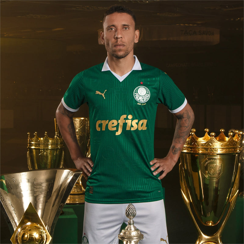 Camisa Palmeiras Home 24/25 - Puma Torcedor Masculina - Lançamento