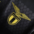 Camisa Lazio 10º Aniversario Black 23/24 - Mizuno Torcedor Masculina - Lançamento
